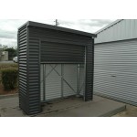 Spanbilt Smartlocker Lockaway 800 Colorbond 2.40m x 0.80m x 2.315m Medium Garden Sheds